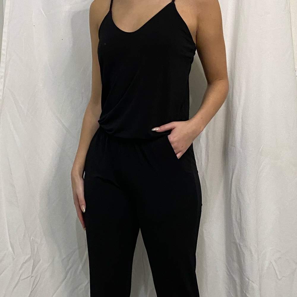 Black Veronica M. jumpsuit